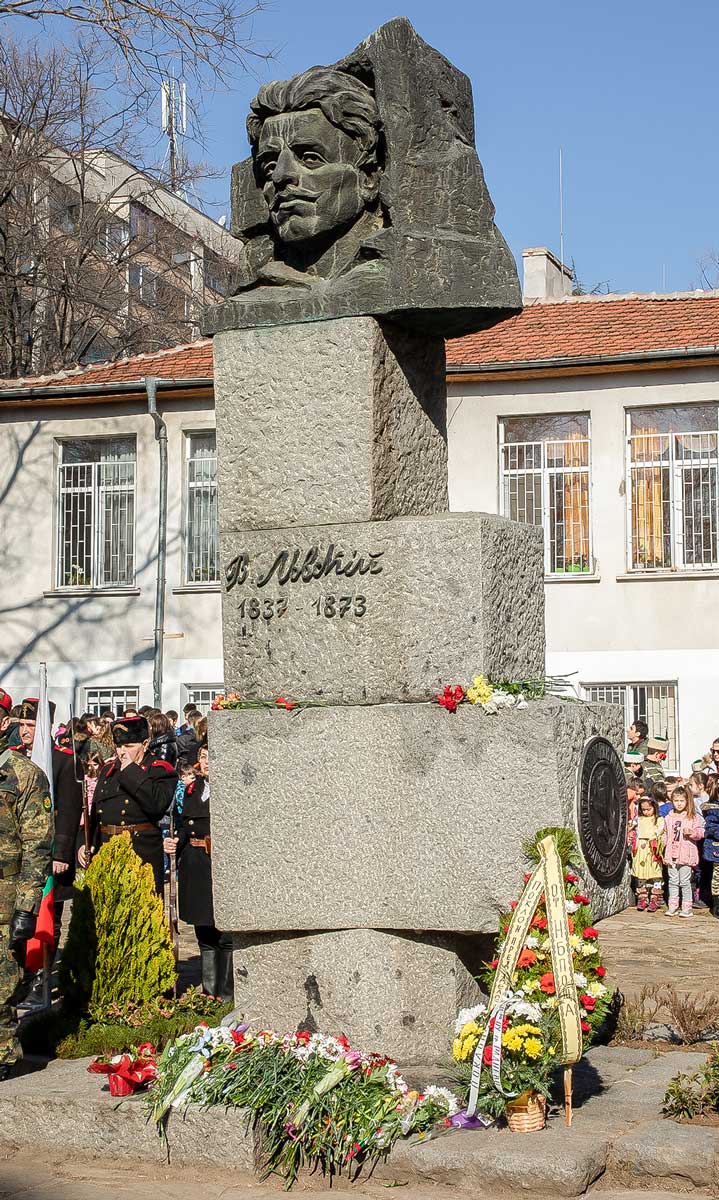 Паметникът на Левски в Стара Загора