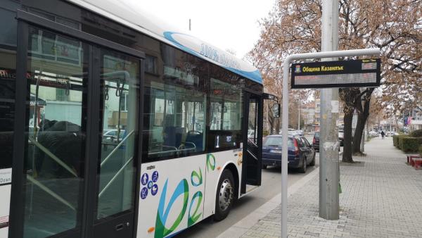 7 нови електробуса тръгват по градските линии на Казанлък