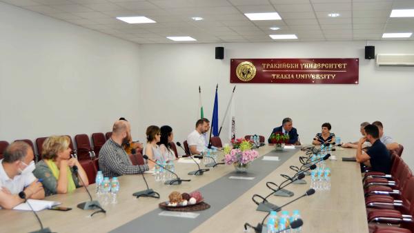 Ректорите на ТрУ и ХТМУ подписаха споразумение за сътрудничество
