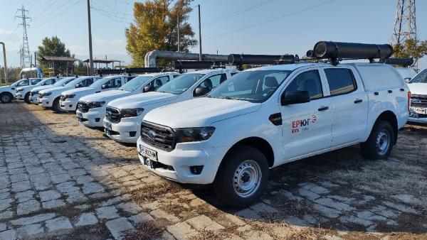 34 нови автомобила се включват в работата на Електроразпределение Юг през зимата