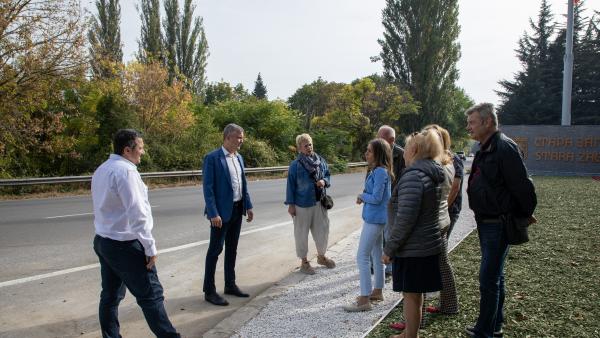 Северният вход на Стара Загора посреща пътуващите с нов облик