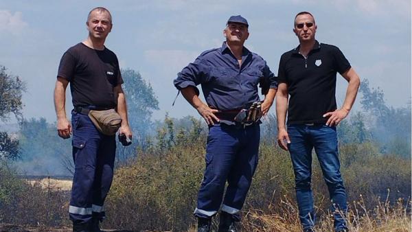 Уволнен от работа запали пожар в чирпанското село Димитриево