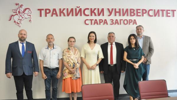 Еврокомисар Илиана Иванова посети Тракийски университет - Стара Загора