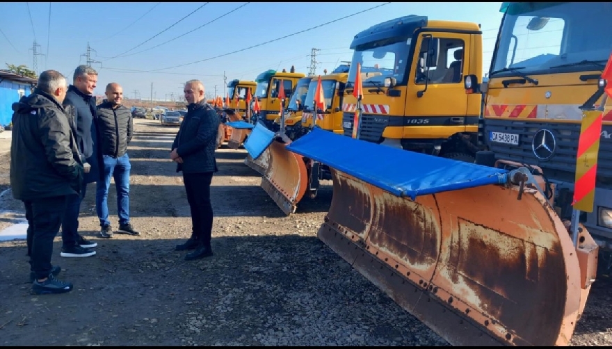 Община Стара Загора е подготвена за настъпването на зимния сезон