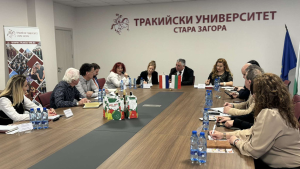 Тракийски университет посрещна нидерландска делегация за стратегическо партньорство в плодопроизводството