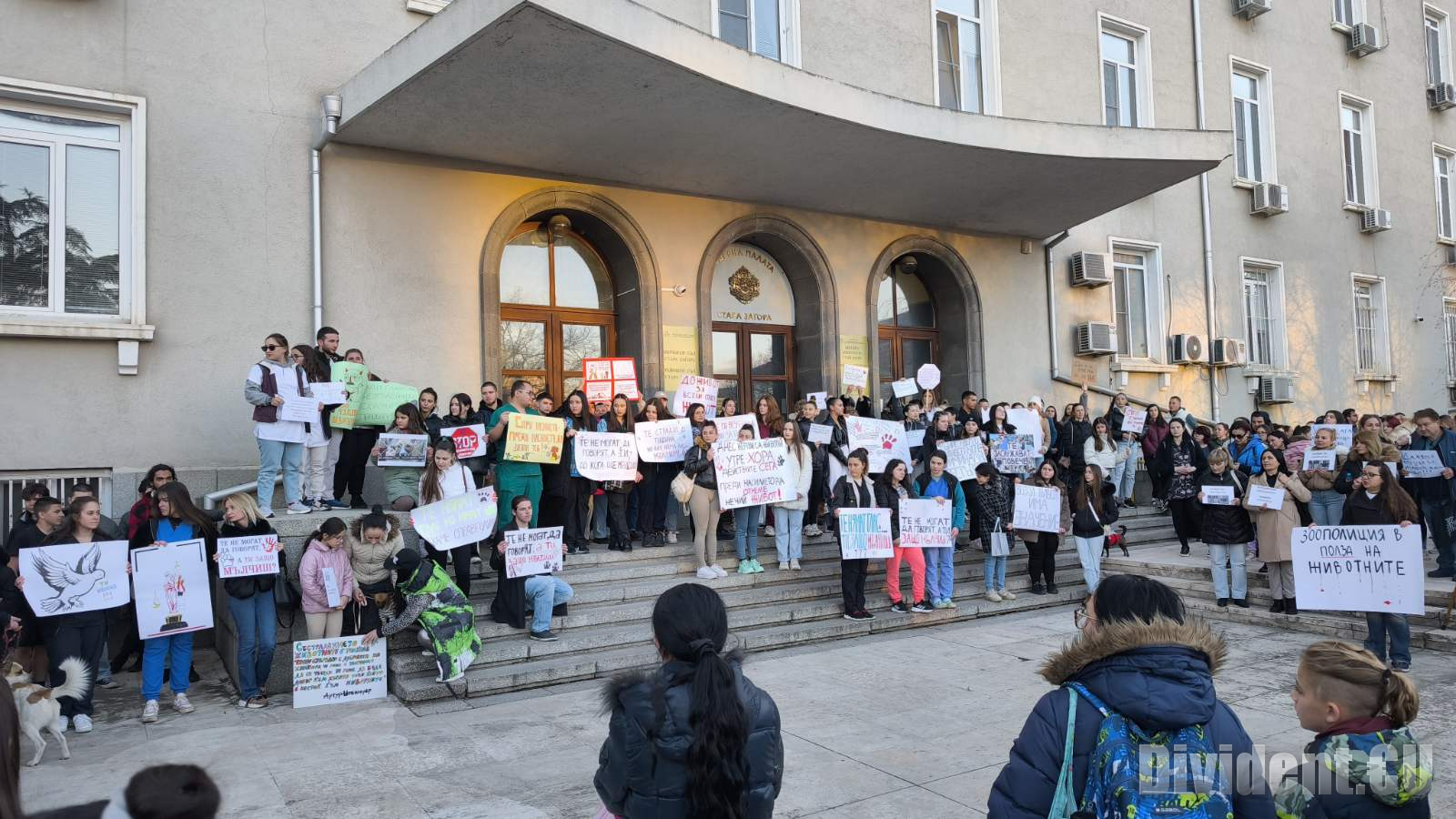 Протест срещу насилието над животни се проведе в Стара Загора