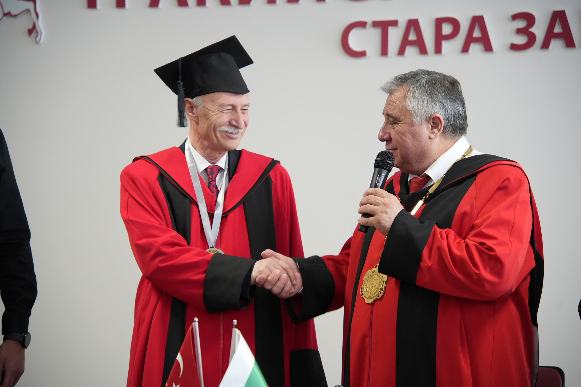 Тракийски университет удостои проф. д-р Мустафа Хатиплер с почетното звание  Доктор хонорис кауза