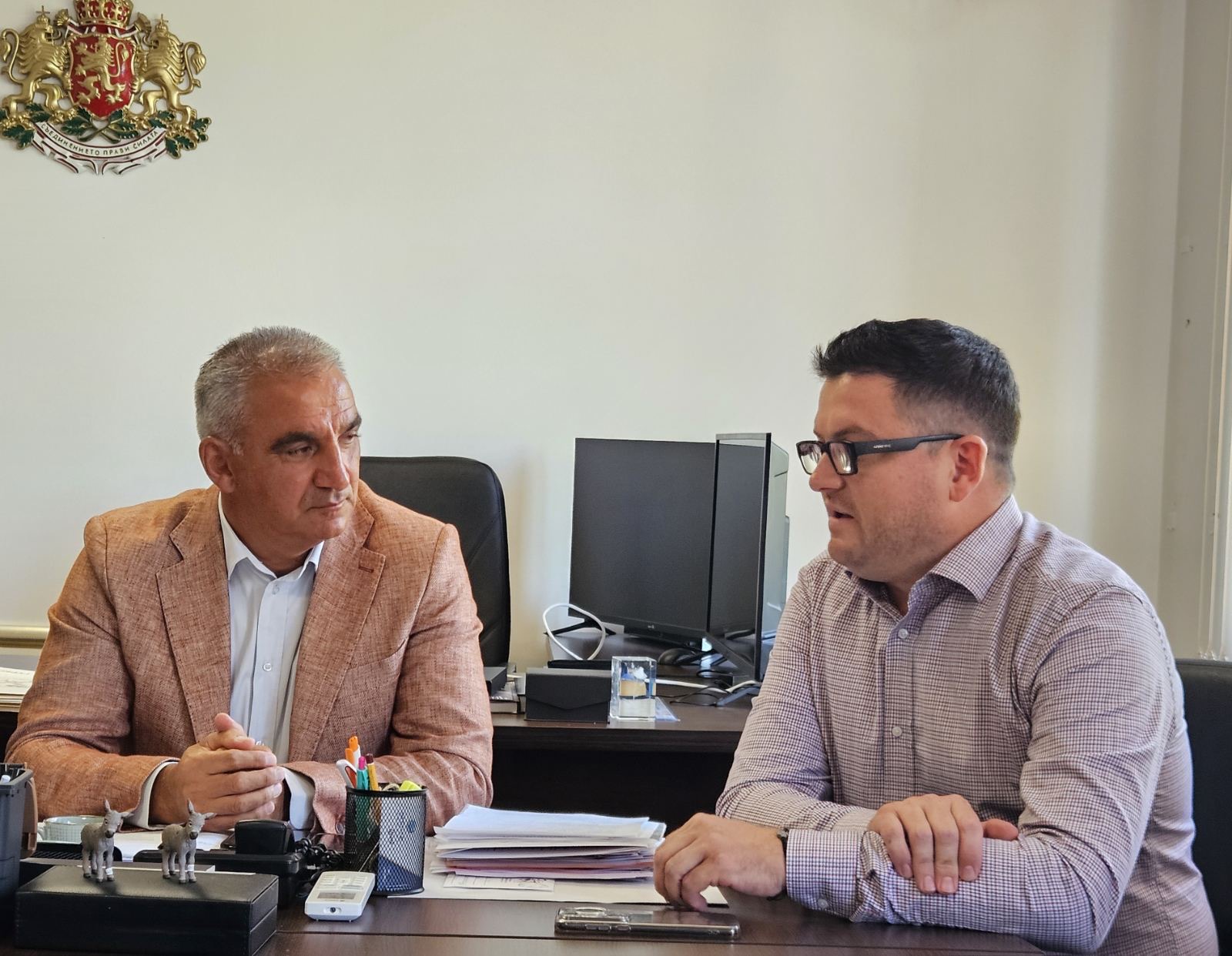 Кметът Кънчо Папазов постави проблемите на Гурково пред областния управител на Стара Загора