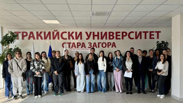Центърът за обучение на чуждестранни граждани в Тракийски университет започна учебната година с курсисти от 7 държави