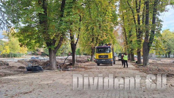 Археологическа находка ще забави ремонта на парк  Пети октомври  в Стара Загора