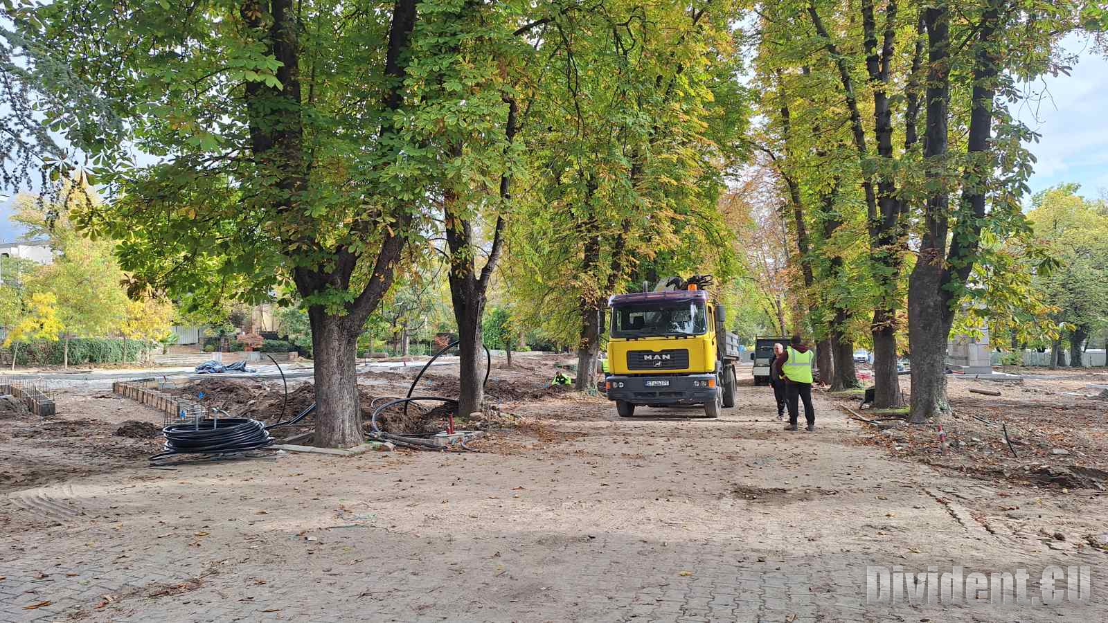 Археологическа находка ще забави ремонта на парк  Пети октомври  в Стара Загора
