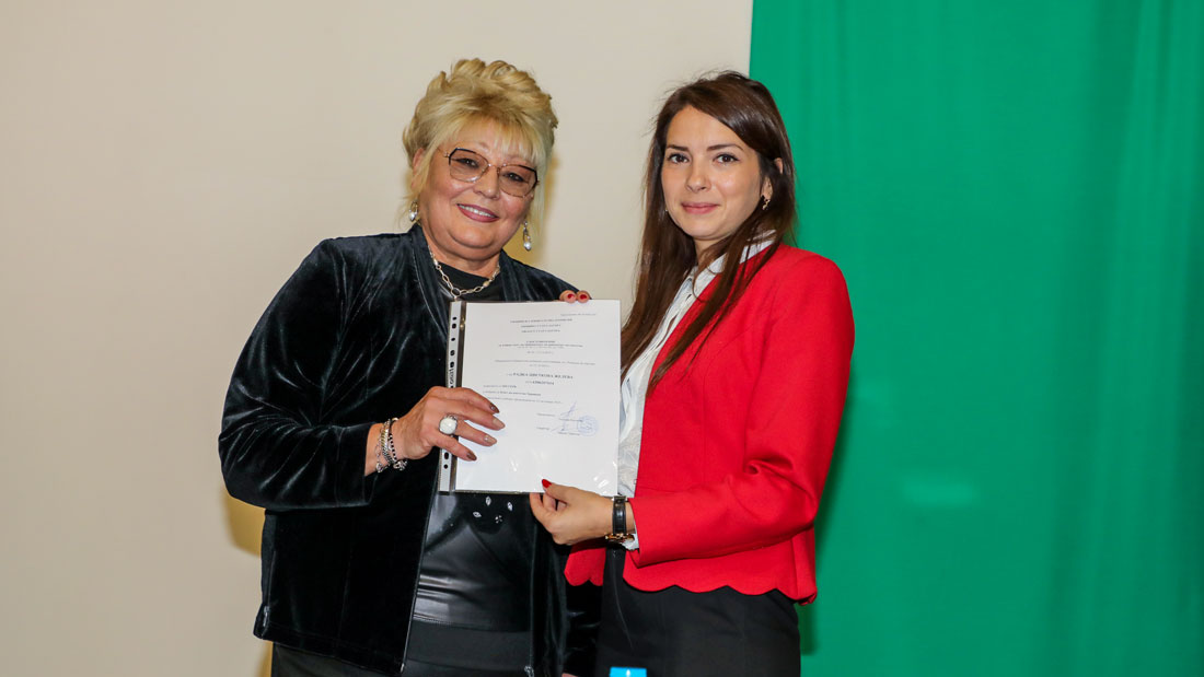 Радка Желева се закле като кмет на село Хрищени и отново поде шестия си мандат