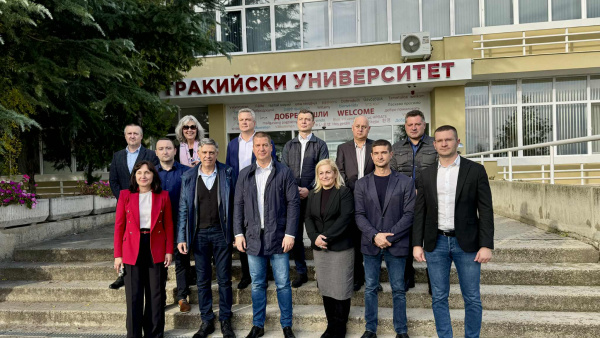 Тракийски университет и Община Стара Загора стартират съвместни инициативи