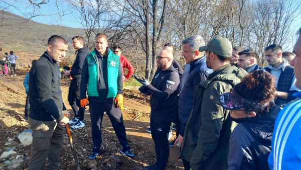ДГС Стара Загора се включи в мащабна акция по залесяване в местността  Седми километър