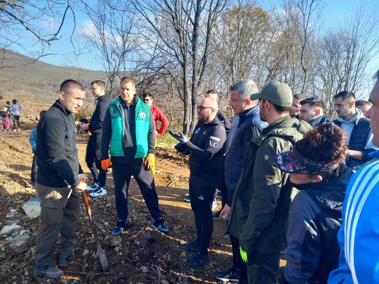 ДГС Стара Загора се включи в мащабна акция по залесяване в местността  Седми километър