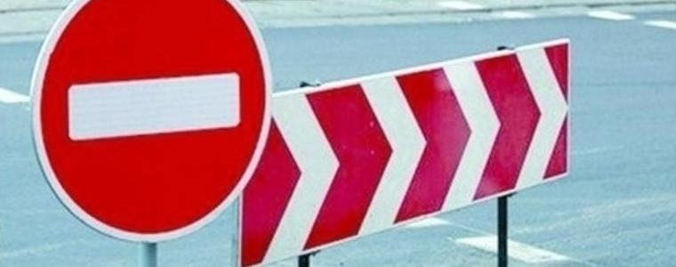 Временно се ограничава движението от западния вход на Казанлък