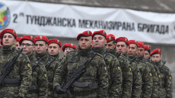 Военнослужещи от формированията на Втора тунджанска бригада положиха клетва