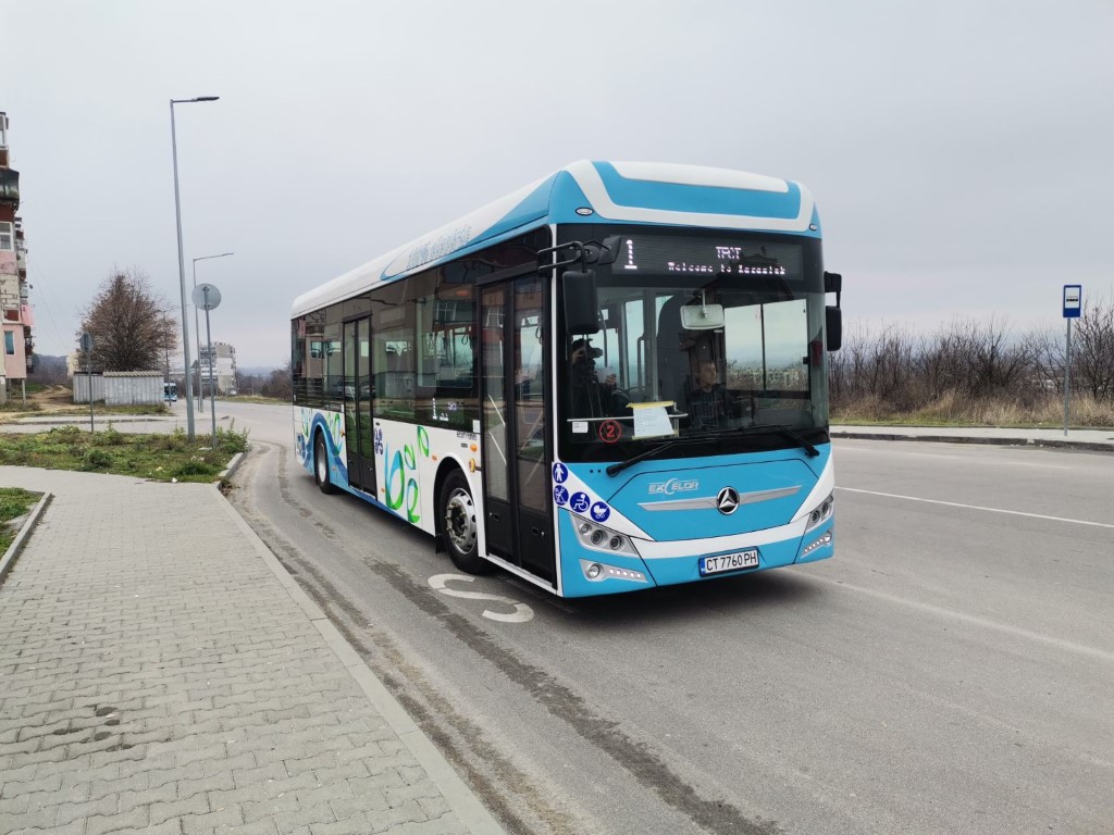 Автобусният транспорт в община Казанлък с рекорд от над 3 млн. пътници след въвеждането на електобусите