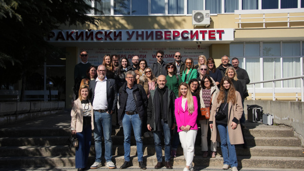 Международна делегация от 7 европейски държави посети Тракийски университет в рамките на проекта TEXAD