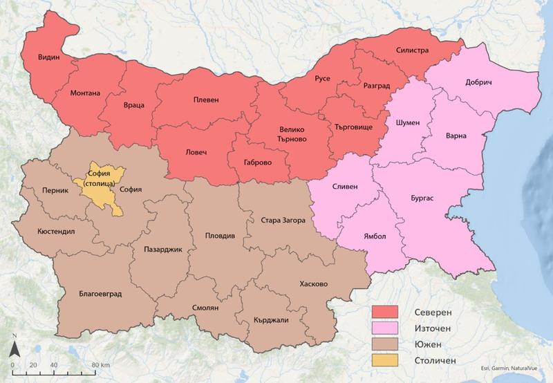 Стара Загора и Пловдив влизат в нов  Южен район за планиране