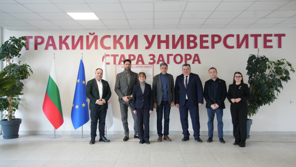 Тракийски университет – Стара Загора представи водородните си проекти пред посланика на Република Молдова