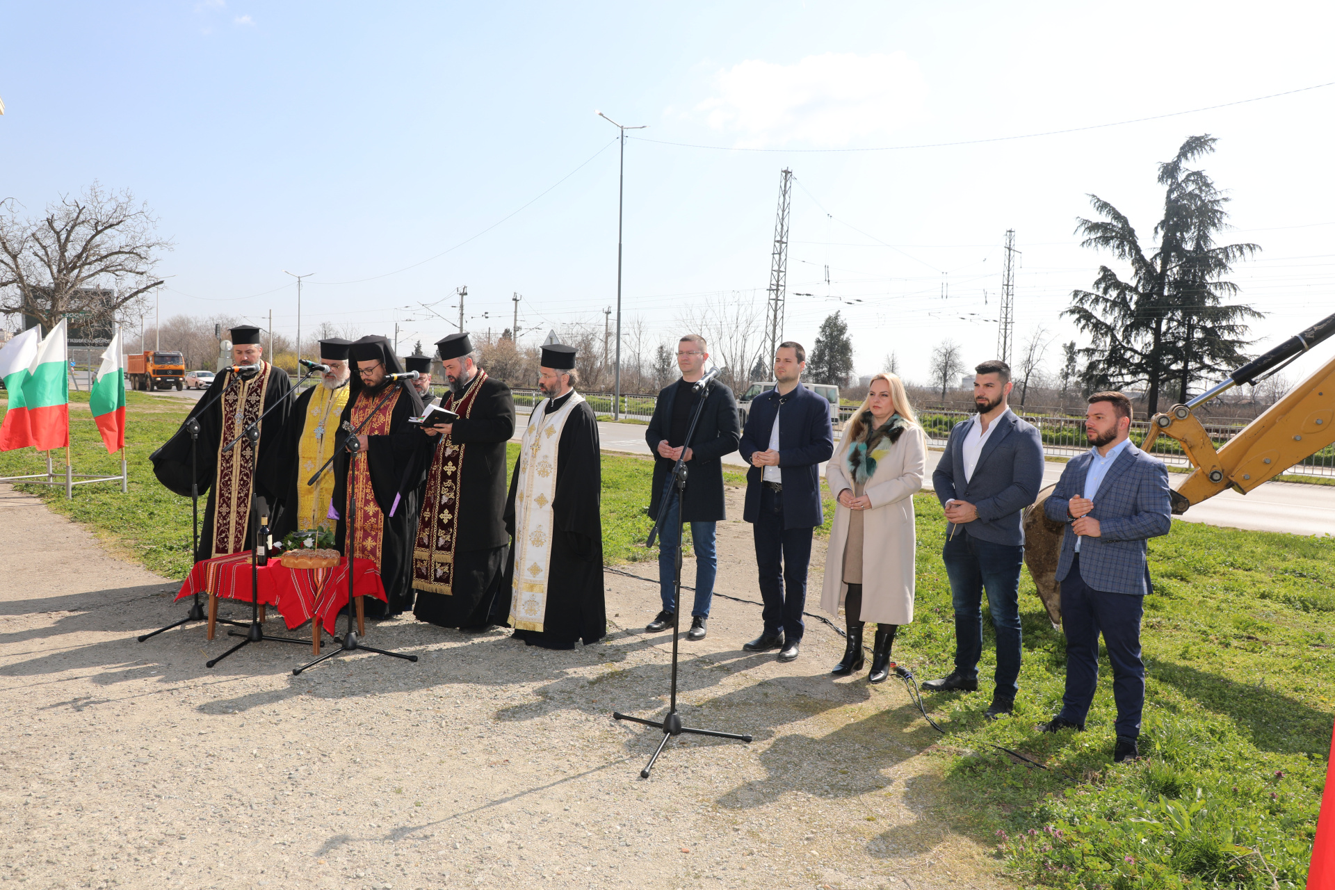 Първа копка постави началото на реконструкцията на бул.  Славянски  в Стара Загора