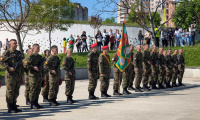 Втора Тунджанска механизирана бригада отбеляза 6 май с тържествен водосвет на бойните знамена