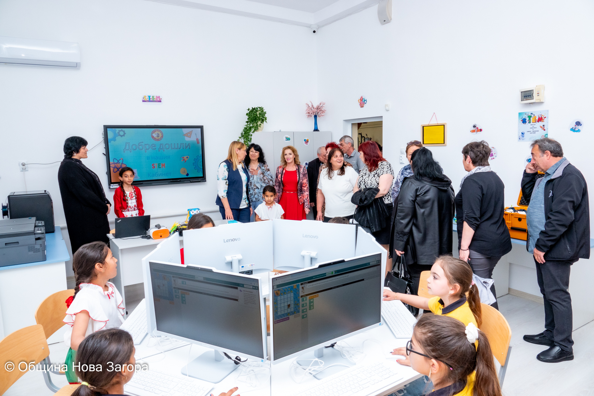 Два нови STEM центъра откриха в новозагорски училища
