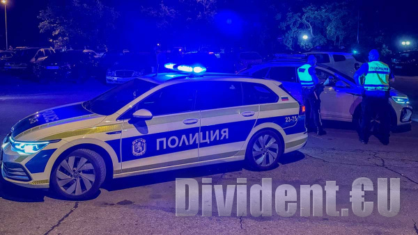 Среднощна акция на полицията в Стара Загора срещу агресивни шофьори и автомобилни гонки