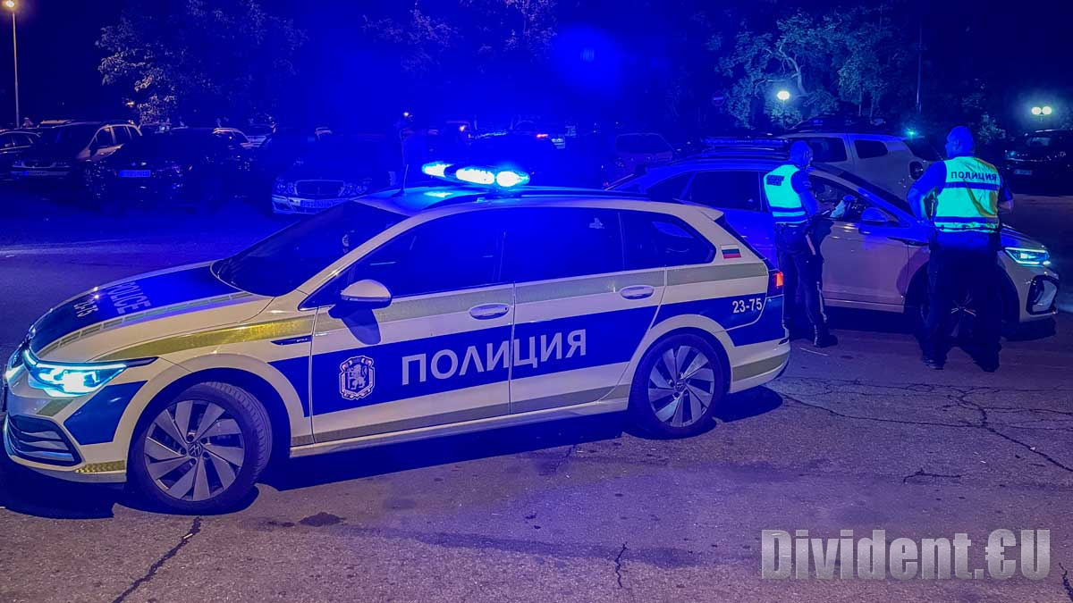 Среднощна акция на полицията в Стара Загора срещу агресивни шофьори и автомобилни гонки