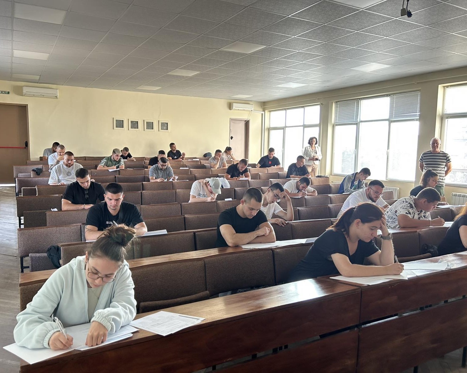 Тракийският университет проведе съвместен общ конкурсен изпит по математика с ПУ  Паисий Хилендарски  и РУ Ангел Кънчев