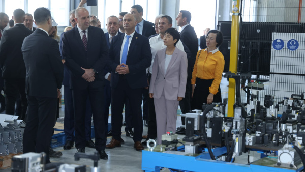 Откриха китайски високотехнологичен завод на ZS Europe  край Пловдив