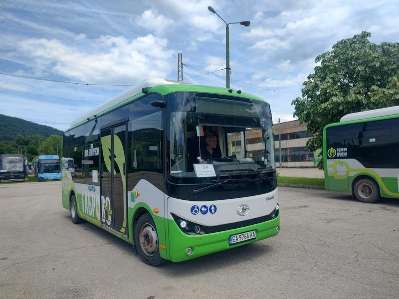Две общини от Старозагорски регион получават модерни електробуси от МРРБ по линия на ПВУ