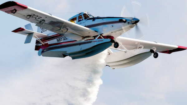 Противопожарен Air Tractor пристига в Стара Загора за авиационните дни на 3 и 4 октомври