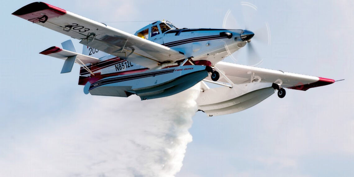 Противопожарен Air Tractor пристига в Стара Загора за авиационните дни на 3 и 4 октомври