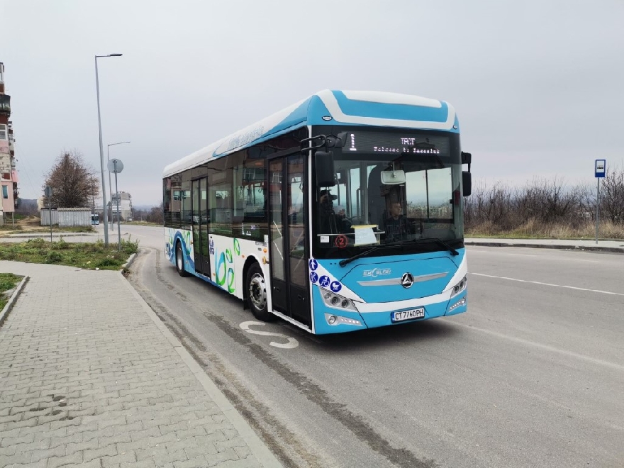 7 нови електробуса тръгват по градските линии на Казанлък