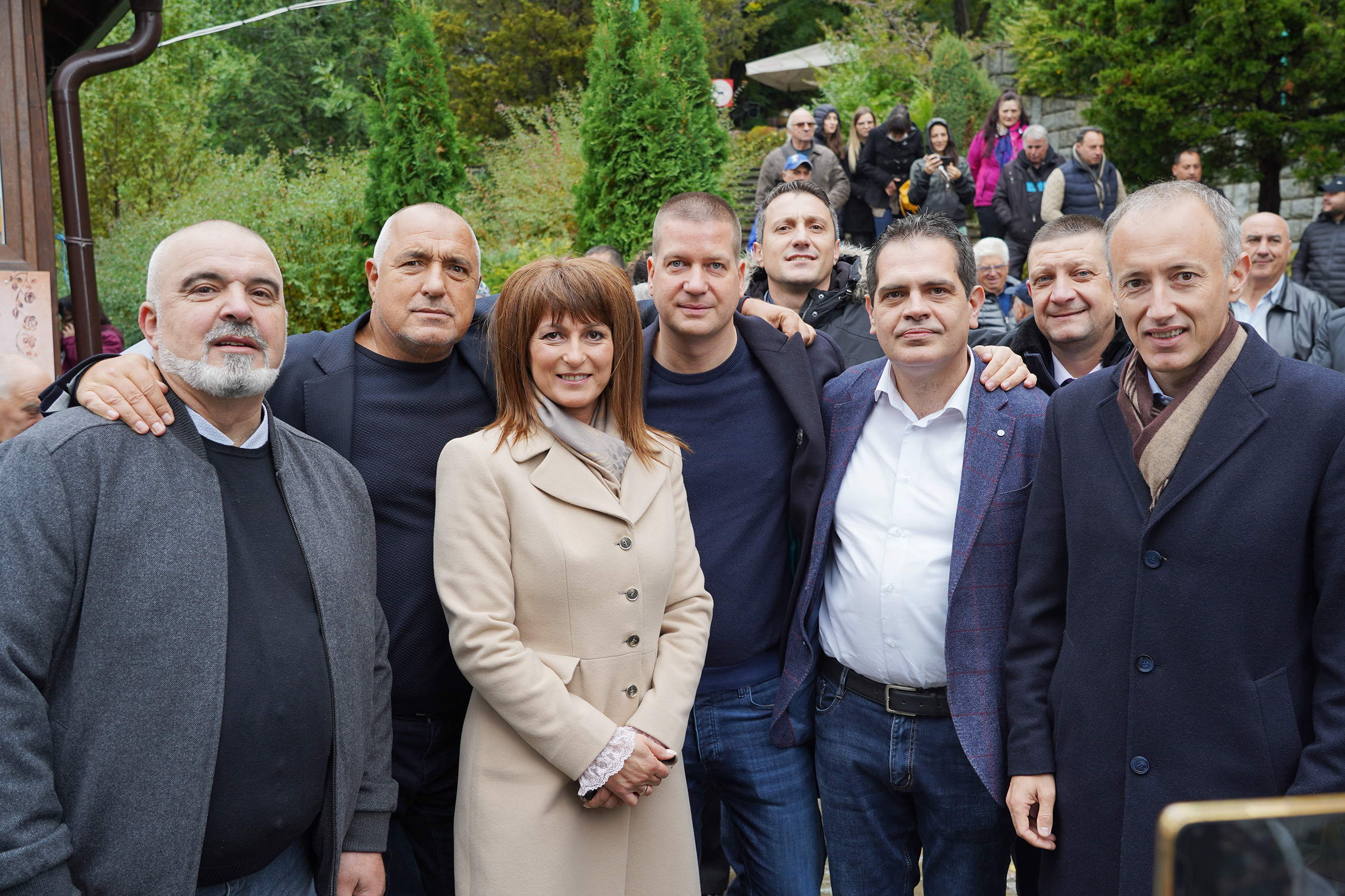 Бойко Борисов в град Шипка: ГЕРБ е в отлична кондиция