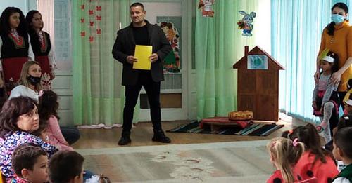 Кметът на Мъглиж посети иновативната детска градина Камбанка