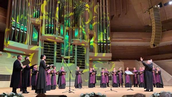 Старозагорски църковен хор предизвика фурор в Москва, дирижиран от митрополит Киприан