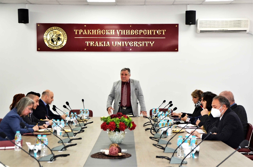 Делегация от Министерството на електронното управление гостува на Тракийски университет
