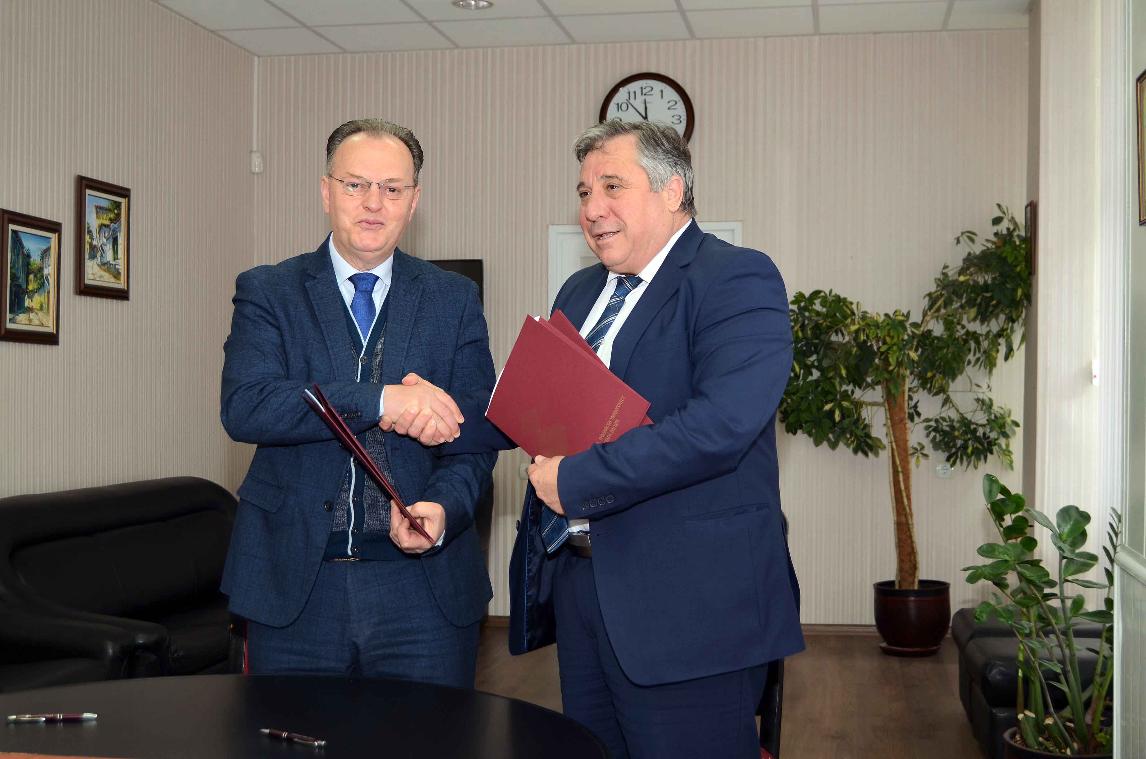 Тракийският университет подписа  договор след срещата на президентите на България и Албания