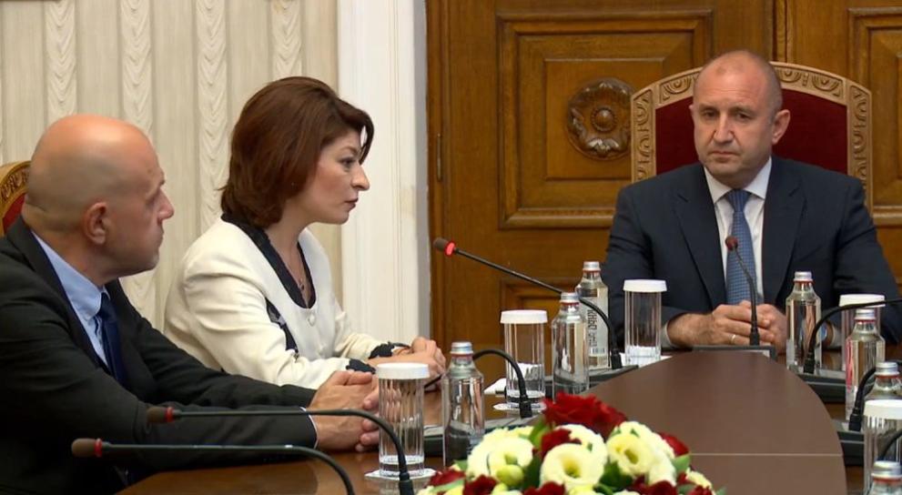 Започнаха консултациите при президента за съставяне на ново правителство