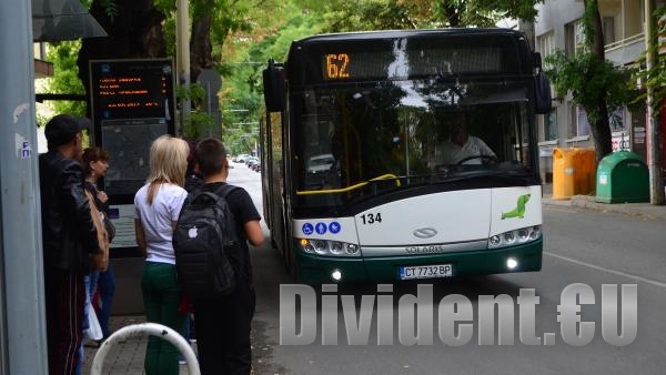 Пускат нов билет с прекачване в градския транспорт на Стара Загора