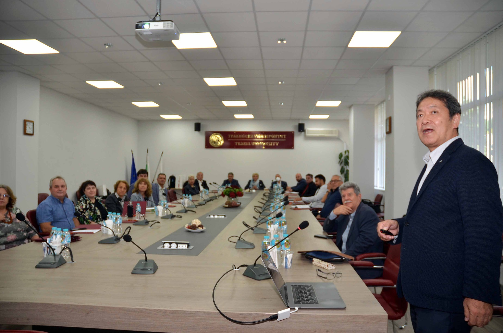 Представители на японския университет Ямага посетиха Тракийски университет - Стара Загора