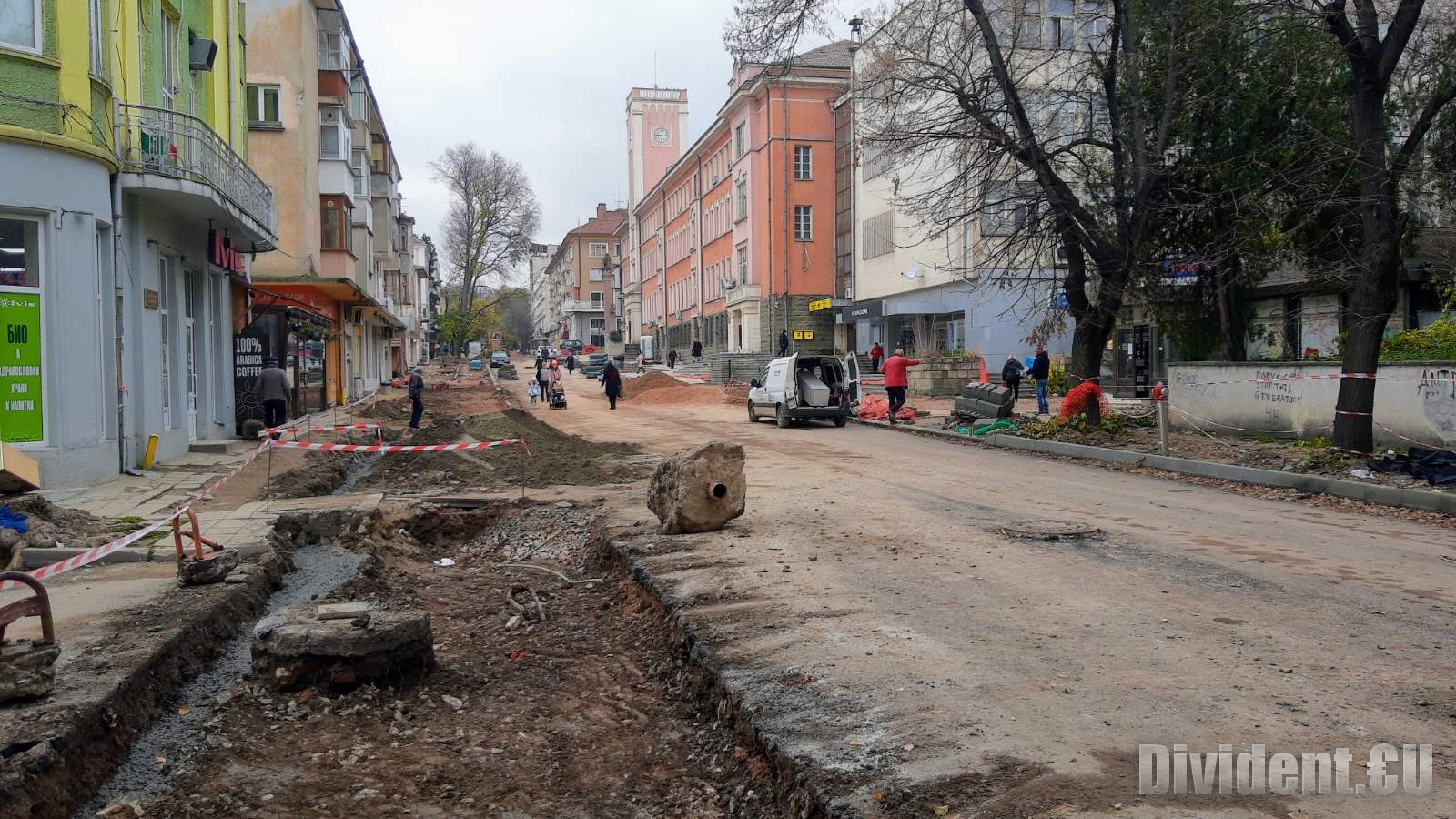 12 акта за нарушения  по ВиК ремонта е съставила Община Стара Загора