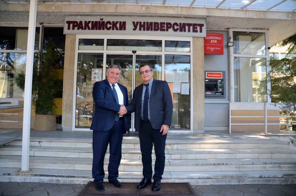 Министърът на образованието проф. Пенов посети Тракийския университет