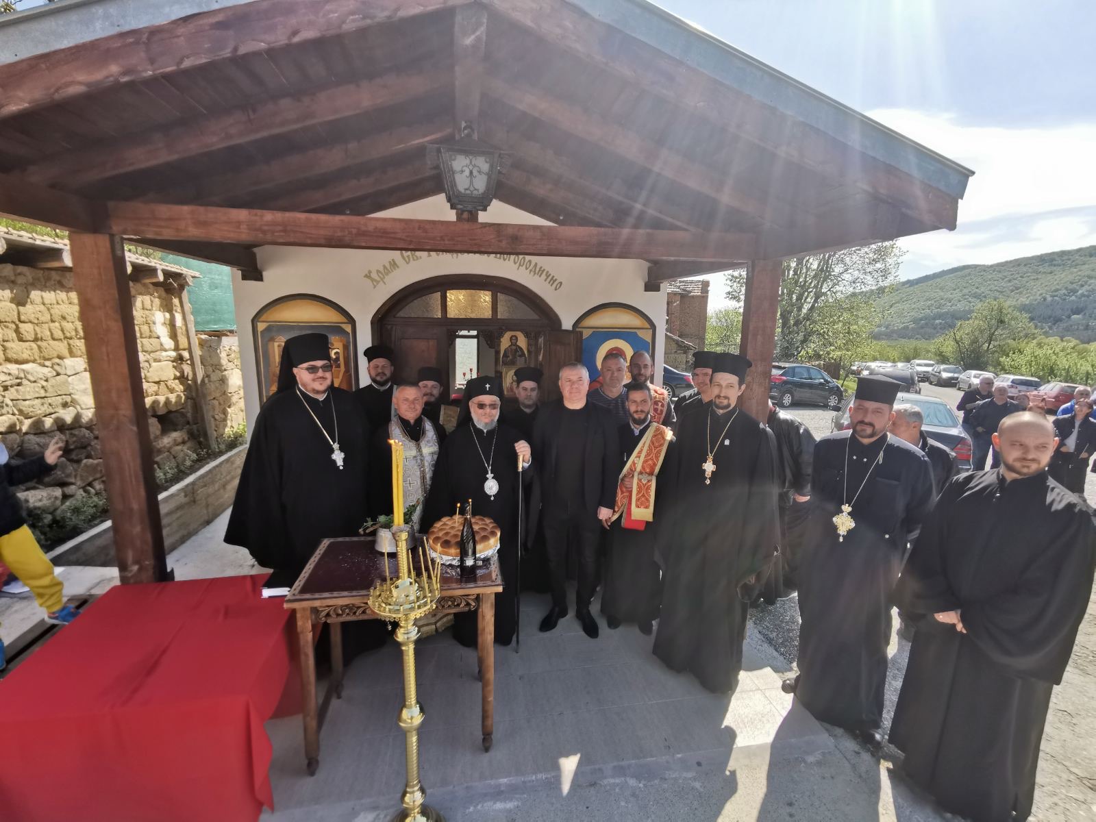 Осветиха параклиса Св. Рождество Богородично в гурковското село Димовци