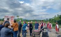 Първи ритуал розобер от Празника на розата се проведе в Черганово