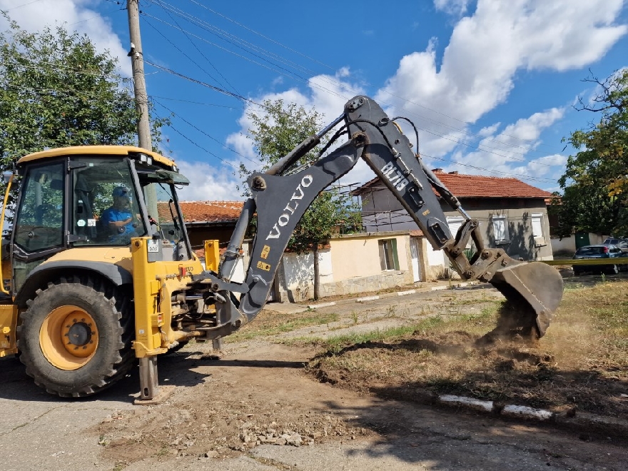 Стартира изграждането на канализация в казанлъшкото село Копринка