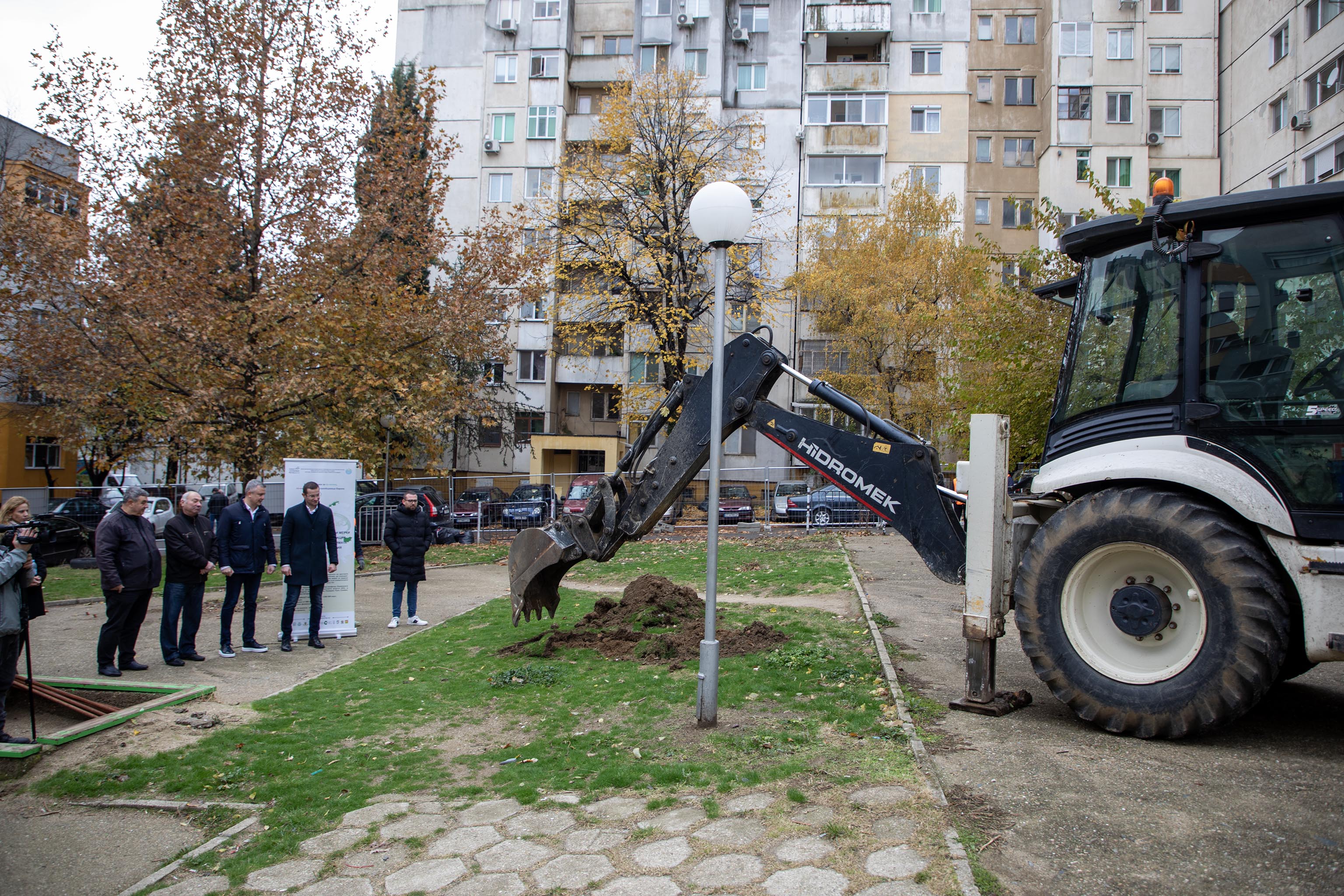 Иновативно междублоково пространство изграждат в старозагорския квартал Железник
